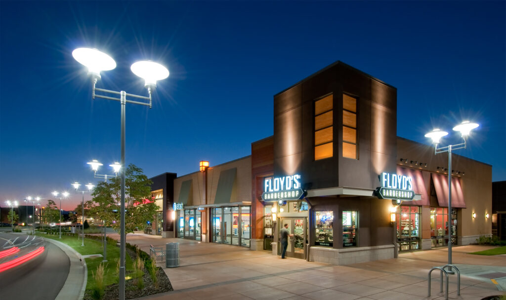 Suburban Town Center Retail slide